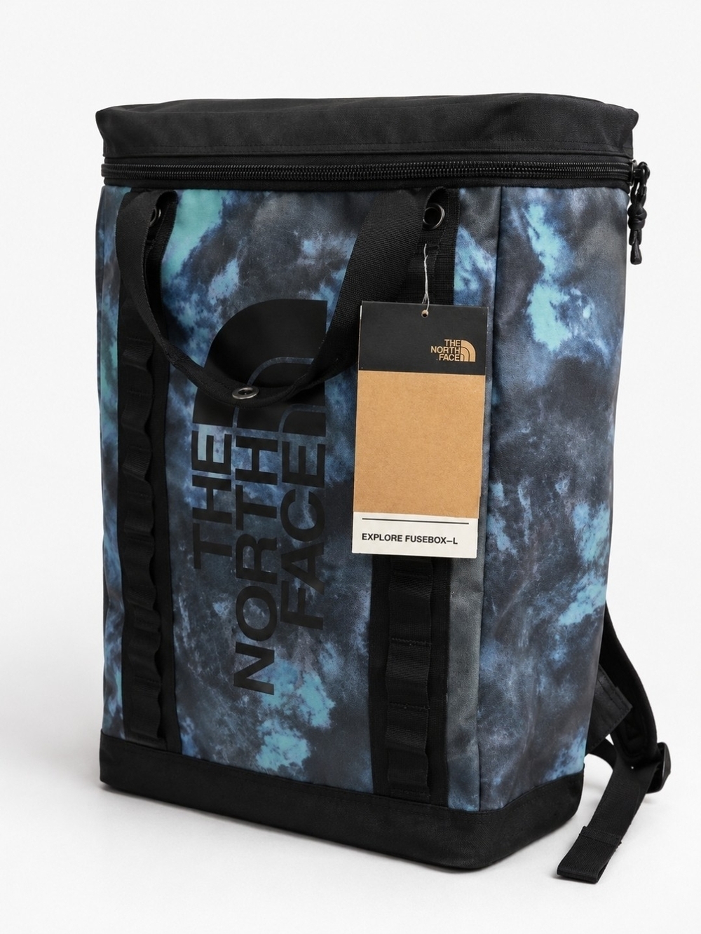 The North Face Explore Fusebox L Backpack 26L Washed Blue Ice NEW!! RARE!!